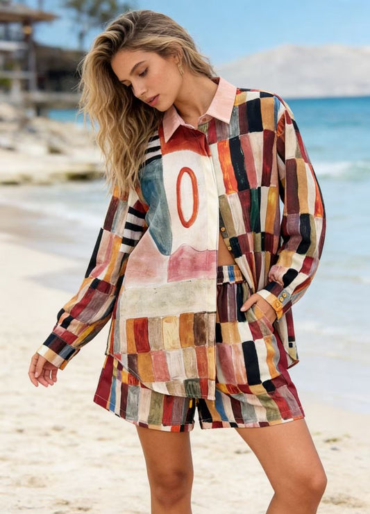 Closeto Abstract Mosaic Co-Ord Set